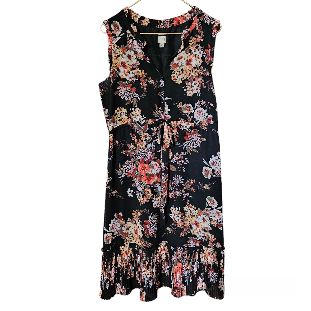 Black Floral Dress